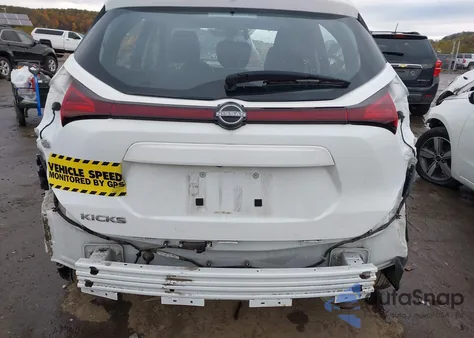 2023 Nissan Kicks S Xtronic Cvt z USA, uszkodzony, nr VIN 3N1CP5BV3PL533877